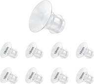 Flange Inserts 18mm 8PCS,Wearable Breast Pump Parts Compatible with Momcozy S12 pro/S9 pro/S12/S9/Medela/Spectra/TSRETE 24mm Breast Pump Shields/Flanges,Reduce 24mm Tunnel Down to 18mm