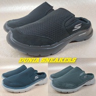 SKECHERS  GOWALK 6 MULE/SKECHERS PRIA/SEPATU SLIP ON PRIA/SKECHERS GO WALK 6 MULE