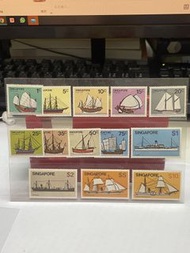 星加波船1 3全微黃冇貼（20元波幣面值）