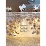 Hidden Kiss Mini Game Decoration Wedding Blocking Door diy Gift Lock Shoelace Free Acrylic Bridal Tr