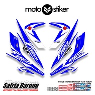 SATRIA F150 STRIPING MOTIF 12 / MOTOSTICKER / ECSTAR / SATRIA FU BARONGA 2012 / STICKER / STICKER