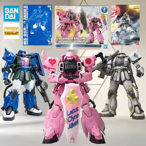 Bandai MG 1/100 ZGMF-1000 Live Zaku Warrior,MS-06R-1A Gato Zaku II,MS-06J White Ogre Zaku II,Blank C