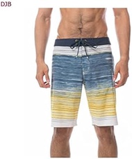 Luca AI041-503 Men's Board Shorts DJB_Blue Base, US 30-(Equivalent to Japanese Size M), DJB_Blue Bas