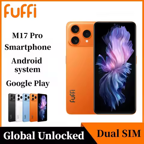 FUFFI Global Version M17 Pro Smartphone 8GB / 256GB 4000mAh battery 24+48MP Camera 6.53 inch 5G Netw
