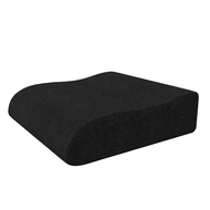 Orthopedic Booster Seat Cushion - 18 x 13 x 3.1 Plush Memory Foam Raiser Chair Cushions for Height B