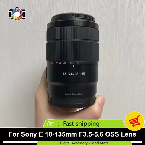 95% New Genuine For Sony E 18-135mm F3.5-5.6 OSS Zoom Lens E Mount Wide Tele All-in-one Lens For A64