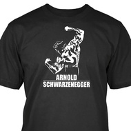 T-Shirt Lelaki Kapas Keren Baru 2019 Rekaan Terlaris T-Shirt Arnold Schwarzenegger