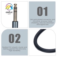 ONLYE Extension Cable, Plug and Play  Gold Plated 1/4 Inch Male to Female Cable, Durable PVC Sheath 