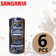SANGARIA - 新加利亞罐仔優質無糖黑咖啡 185g x 6