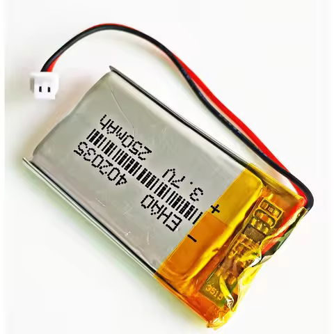 OK 3.7V 250mAh LiPo Rechargeable Battery 402035 JST 1.25mm 2Pin Plug For Bluetooth