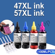 Compatible Canon  47XL 57XL  ink PG47 CL57 ink PG47XL CL57XL refillable ink for Canon E400  E410  E4