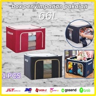 Storage Box 66 Liters 66L Clothes Storage Box Multipurpose Storage Bag 2in1 Multifunctional Toy Clot