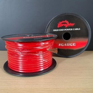 8 Awg Dragster Cable Car Audio Cable 8 Awg High Quality Power Amplifier Strum Cable