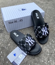 รองเท้าแตะแบบสวม NY MLB Free Box (36-43 Eu) Free Box ใส่สบาย มาใหม่ มีครบสี 99B110