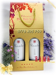 Set 2 chai vang Tây Ban Nha Pamela - TG