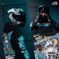 PROSTREET RYUJIN UNISEX FULL PRINT QUALITY PREMIUM - HOODIE PROSTREET RYUJIN PRIA REDY SIZE JUMBO