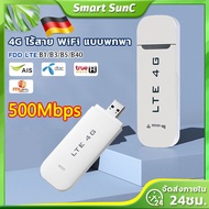 🚚ส่งจากไทย 4G Pocket Wifi 500Mbps พกพาไปได้ทุกที่ ใส่ซิมแล้วใช้ได้ทันที Router โมบายไวไฟ เราเตอร์ไร้สาย Mobile Wifi Wireless Router 4G SIM Router พ็อกเก็ตไวไฟ ไวไฟเร้าเตอร์ โมบายไวไฟ