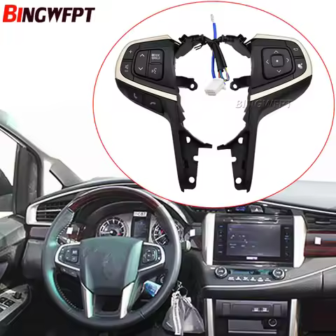 Multi-function Steering Wheel Cruise Control Buttons Switch For Innova 2015 2016 2017 2018 2019