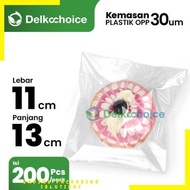 plastik opp seal online shop - packing baju 20x30 25x35 28x38 30x40 - opp 11cm x 13cm