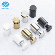 M12 M16 M19 M25 Glass screw holder standoff spacer advertising flat stainless steel screw bracket ho
