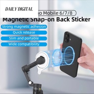 BRDRC Suitable For DJI Osmo Mobile6/7/8 Mobile Phone Magnetic Adapter Module MagSafe Extension 7P Ac