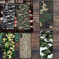 soft black Samsung Galaxy J6 J8 J2 Prime J5 Prime J4 Plus or J4 Prime J6 Plus or J6 Prime A Army Camouflage Pattern phone case