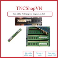 Ram D3 4GB Kingston/G.skil/kingmax