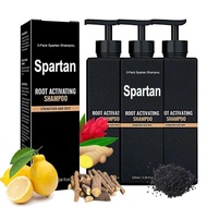 3-Pack Spartan root Shampoo Root Activator Hair Smooth Strong Repair Conditioning shampoo for Men Wo