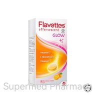Flavettes Effervescent Vitamin C Glow 15's x 2 (Vitamin C 1000mg, Glutathione 50mg, Vitamin E 15iu) 