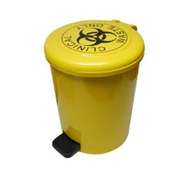 CLINICAL WASTE PEDAL BIN 18L