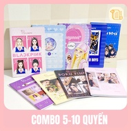 [Combo of 5-10 books] LINOTE KPOP horizontal notebook - Korean music group, (72-80-120 Pages) B5 60g