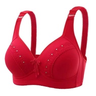 Wireless Bra Women Full Cup Plus Size 36-44 BC 3D Shape Soft Material Width Strap Ajustable Baju Dal