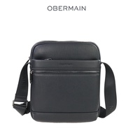 OBERMAIN Synthetic Leather Sling Bag OBC452P4 Black