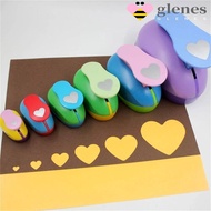GLENES Embossing Punches Kid Toy Cutting Craft Rounder Puncher 9-75mm DIY Craft Children Scrapbookin