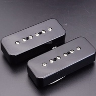 KR-Epi USA P90 Pickup / P-90 Alnico Electric Guitar Pickup with Chrome Silver Screw