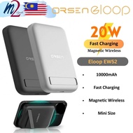 Orsen Eloop EW52 Magnetic Wireless Powerbank PD 20W 10000mAh Mini Powerbank Orsen Fast Charging Powerbank