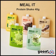 [MEAL IT] Protein Shake 40g 5 Types (3pack / 7pack)_From Korea