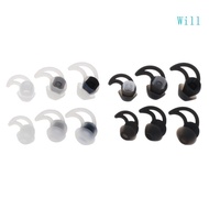 Will Ear Pads Earhook Earbuds Tips for BOSE QC30 QC20 Headphones Noise Isolation