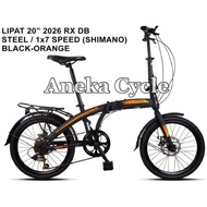 SEPEDA LIPAT EXOTIC 20 INCH 2026 RX DB VT SHIMANO 7 SPEED BY PACIFIC