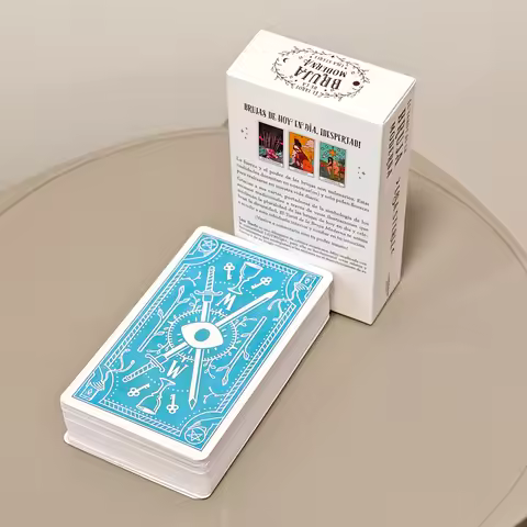 Modern Witch Tarot Deck in Spanish Language 78 Pcs Tarot Cards Combine with Diverse Bodies, Up-to-th