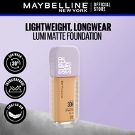 Maybelline Super Stay Lumi-Matte Foundation - 30H Longwear Light-as-Air Lightweight Waterproof Full 