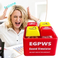 FUSIONEDGE EGPWS Warning Simulator, Highly Simulated Aircraft Route Pilot Keychain, Portable 737 Air