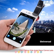 CRAFTML Camera Lens Kit 0.67X Zoom Phone Lens Clip On|for Smart Phone
