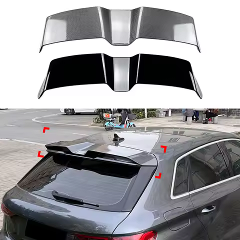 Available for Audi A3 8Y Sportback Hatchback 2021+ Top Wing Rear Spoiler Exterior Modification