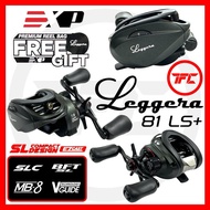 EXP LEGGERA Carbon 81 LS+ Baitcast Fishing Reel BC Baitcasting BFS UL Finesse Ultralight Cast Castin