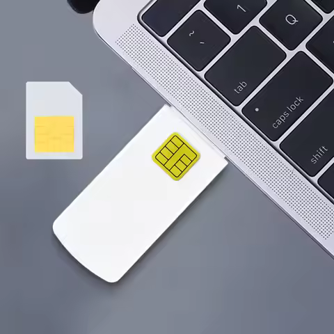 Type-C Mobile SIM Smart Card Reader High-Speed SIM Card Adapter USB SIM Smart Card Reader for Window