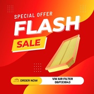 READY STOCK AUDI VW AIR FILTER 06F133843 A3 8P1 A3 S3 TT 8J3 EOS 1F7 1F8 GOLF V 1K1 RABBIT PASSAT D-