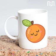 Mug Icon Cute Orange 1