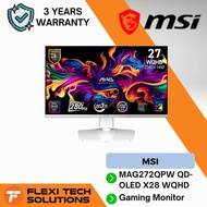 Flexi Tech MSI MAG272QPW QD-OLED X28 WQHD Gaming Monitor - White
