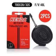 Kenda | KENDA Bicycle Tires Road Bike Inner Tubes 700C 23C 25C 28C 32C Durable Airtight Butyl Rubber